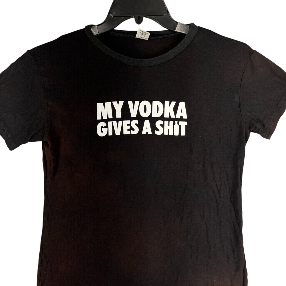 Absolut Vodka Shirt Womens M Club Party‎ Bar Crawl Earth Planet Graphic Tee